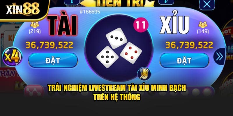 App Live Tài Xỉu Tại Xin88 - Giải Trí Trực Tuyến Hấp Dẫn 3 app live tài xỉu 3